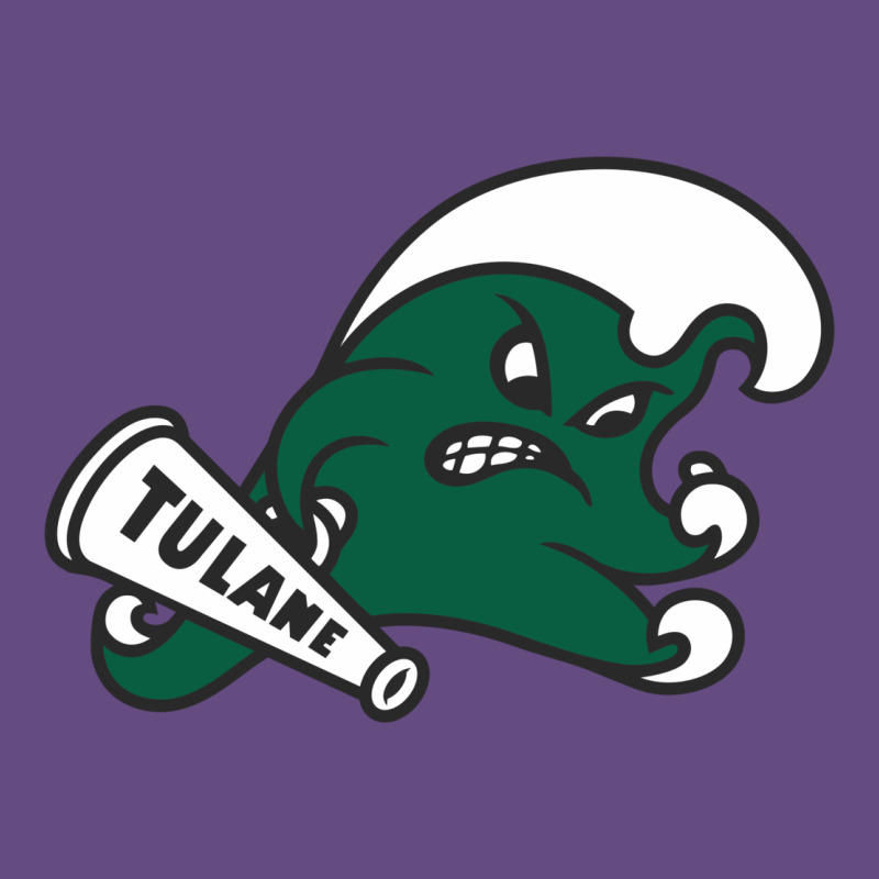 Tulane Green Wave Vintage Hoodie by linhVisuals | Teevron