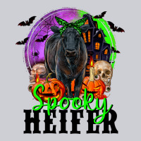 Spooky Heifer Black Angus Heavyweight Sweatshirt | Teevron