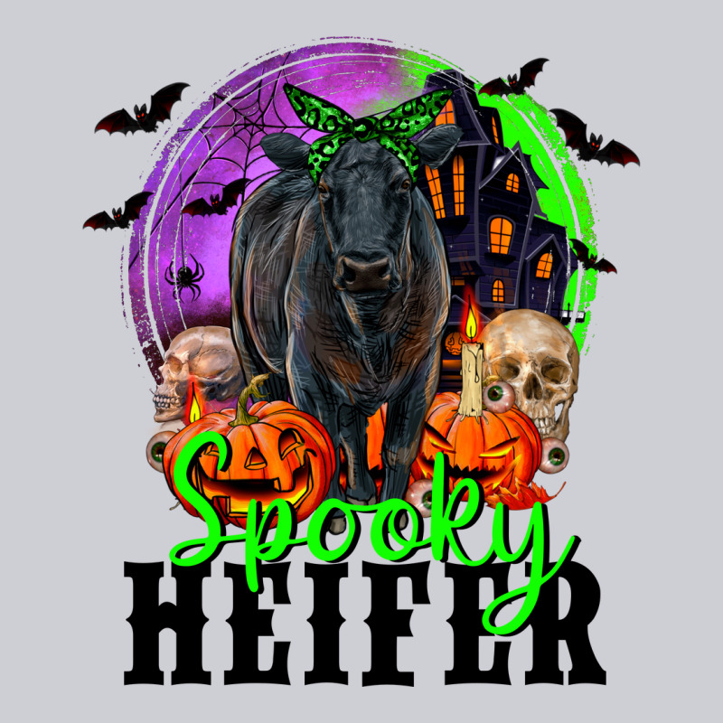 Spooky Heifer Black Angus Heavyweight Sweatshirt by RanaPortraitStore | Teevron