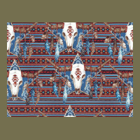 Bull Skull Pattern Vintage Hoodie | Teevron