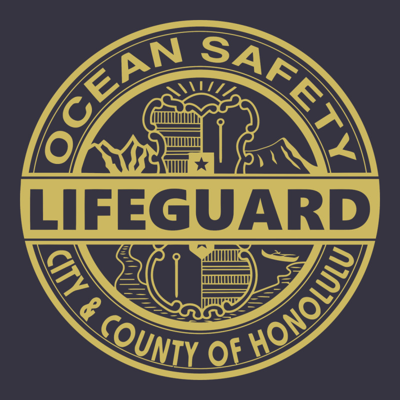 Honolulu Lifeguard   Lifeguard Vintage Hoodie by linhVisuals | Teevron