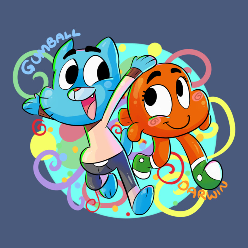 Gumball And Darwin Vintage Hoodie by linhVisuals | Teevron