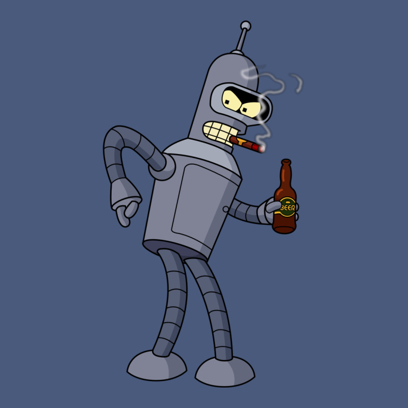 Futurama Bender Vintage Hoodie by linhVisuals | Teevron