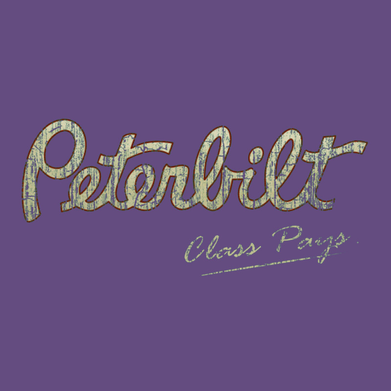 Peterbilt Class Pays   Trucker Quote Vintage Hoodie by linhVisuals | Teevron