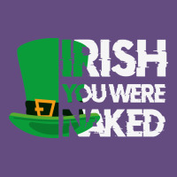 Irish You Were Naked Funny St Patrick Day Vintage Hoodie | Teevron
