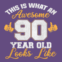 90th Birthday Novelty Gift Awesome 90 Year Old T Shirt Vintage Hoodie | Teevron