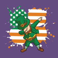 Dabbing Leprechaun Irish American Flag Vintage Hoodie | Teevron