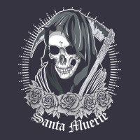 Santa Muerte Female Deity Mexican Satanic Dead Sugar Skull Tank Top Vintage Hoodie | Teevron