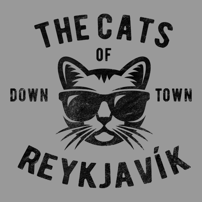 Cats Of Downtown Reykjavik T Shirt Vintage Hoodie by linhVisuals | Teevron