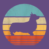 Corgi Retro Vintage 60s 70s Sunset Dog Lovers Men Women T Shirt Vintage Hoodie | Teevron