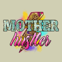 Mother Hustler Lightning Bolt Mother's Day Heavy Core Tee | Teevron