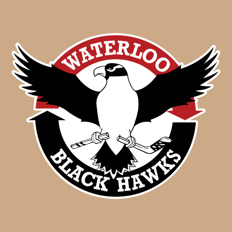 Waterlooblackhawks Vintage Hoodie by linhVisuals | Teevron