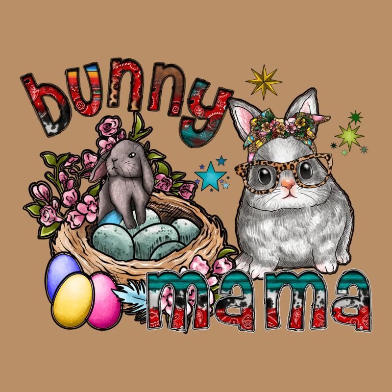 Bunny Mama Vintage Hoodie by CowhideDigitalArt | Teevron