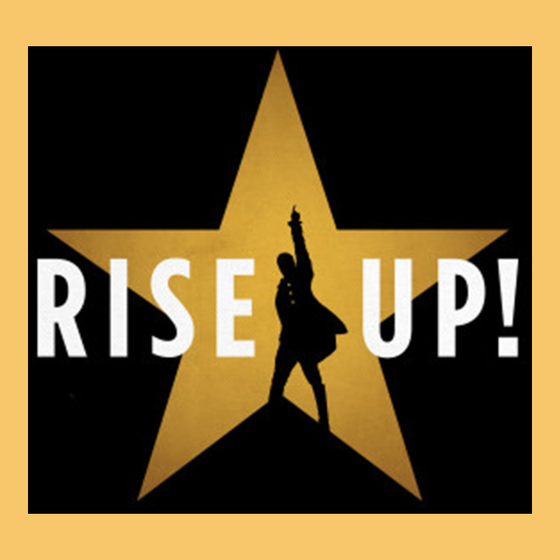 Rise Up! Hamilt Musical Broadway Vintage Hoodie by linhVisuals | Teevron