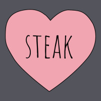 I Heart Steak Vintage Hoodie | Teevron