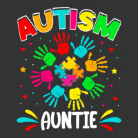 autistic auntie puzzle support family autism awareness sweatshirt | Teevron