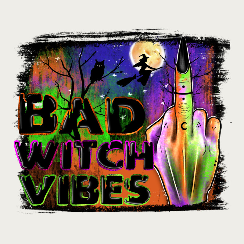 Bad Witch Vibes Zipper Hoodie by JahusDesignShop | Teevron