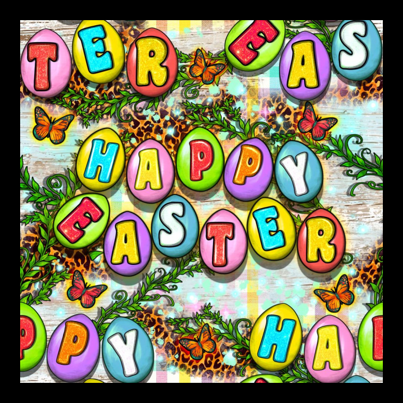 Happy Easter Seamless Pattern Ladies Tee by BundleAndBundleShop | Teevron