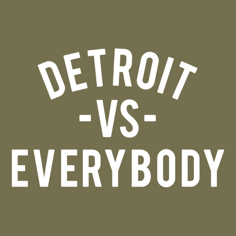 Det Roit Vs Everybody Vintage Hoodie by linhVisuals | Teevron