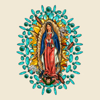 Our Lady Of Guadalupe Gemstone Sunflowers Premium Tee | Teevron