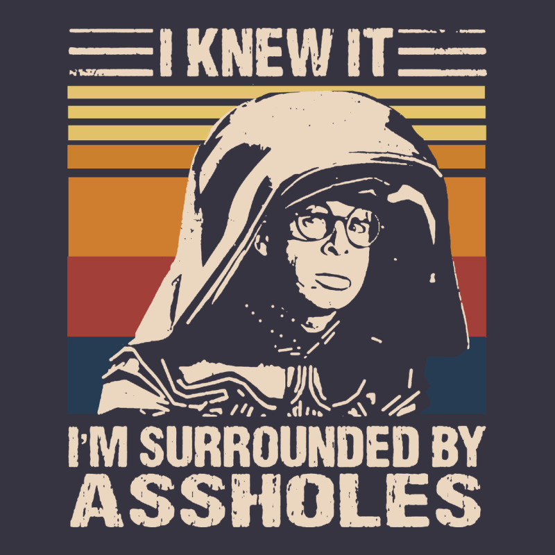 I Knew It Im Surrounded By Assholes Vintage Hoodie by linhVisuals | Teevron
