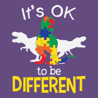 It’s Ok To Be Different Autism Dinosaur Vintage Hoodie | Teevron