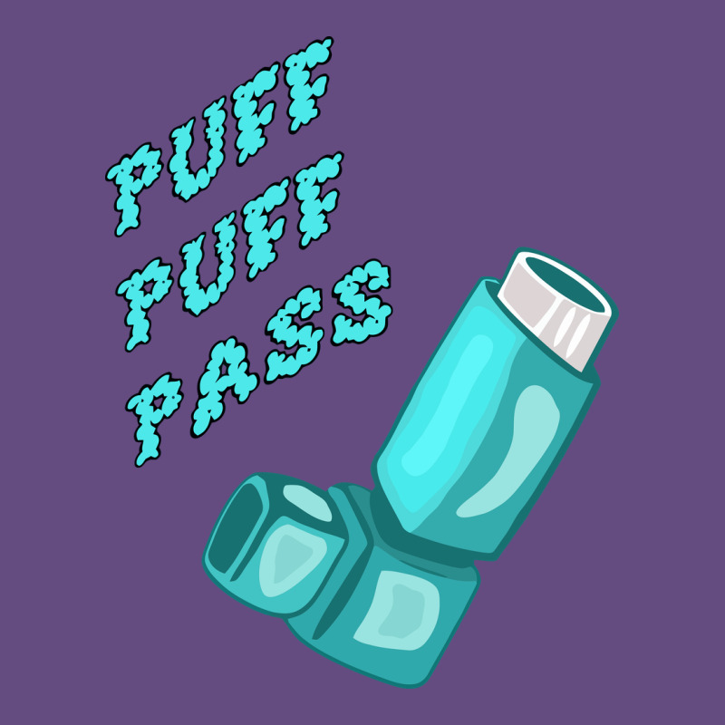 Puff Puff Pass Inhaler Vintage Hoodie by linhVisuals | Teevron
