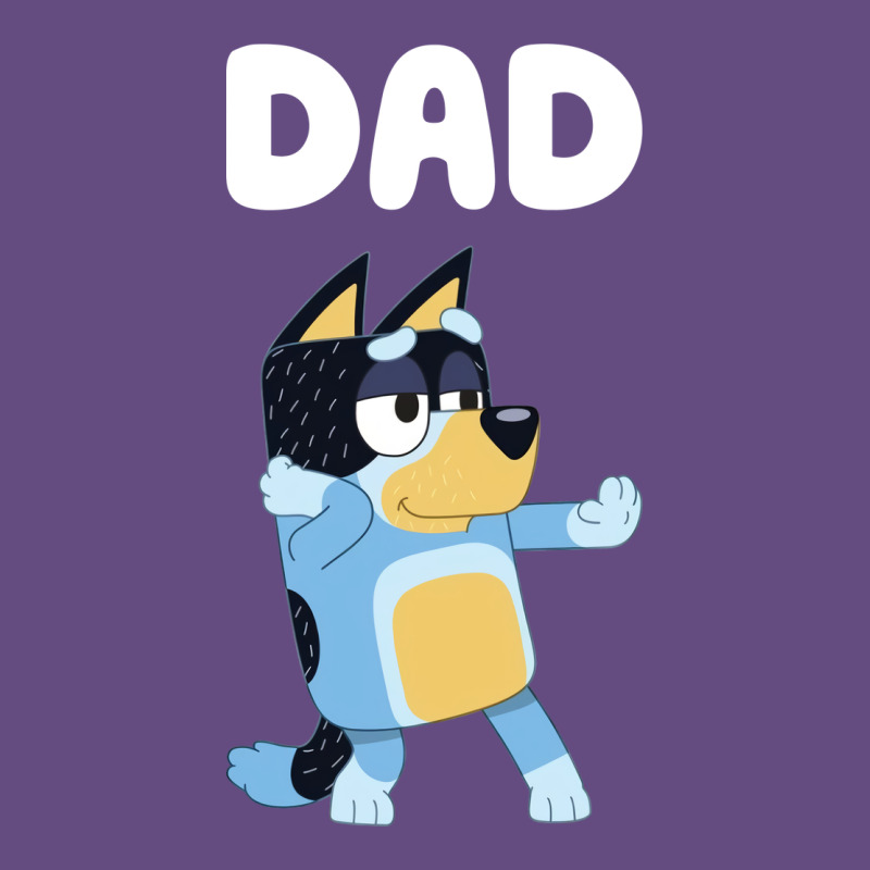 Bluey Dad Vintage Hoodie by linhVisuals | Teevron