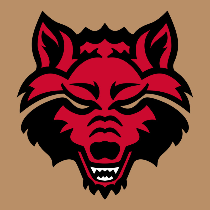 Devil - Red Wolves Football Soccer State Men Vintage Hoodie by linhVisuals | Teevron
