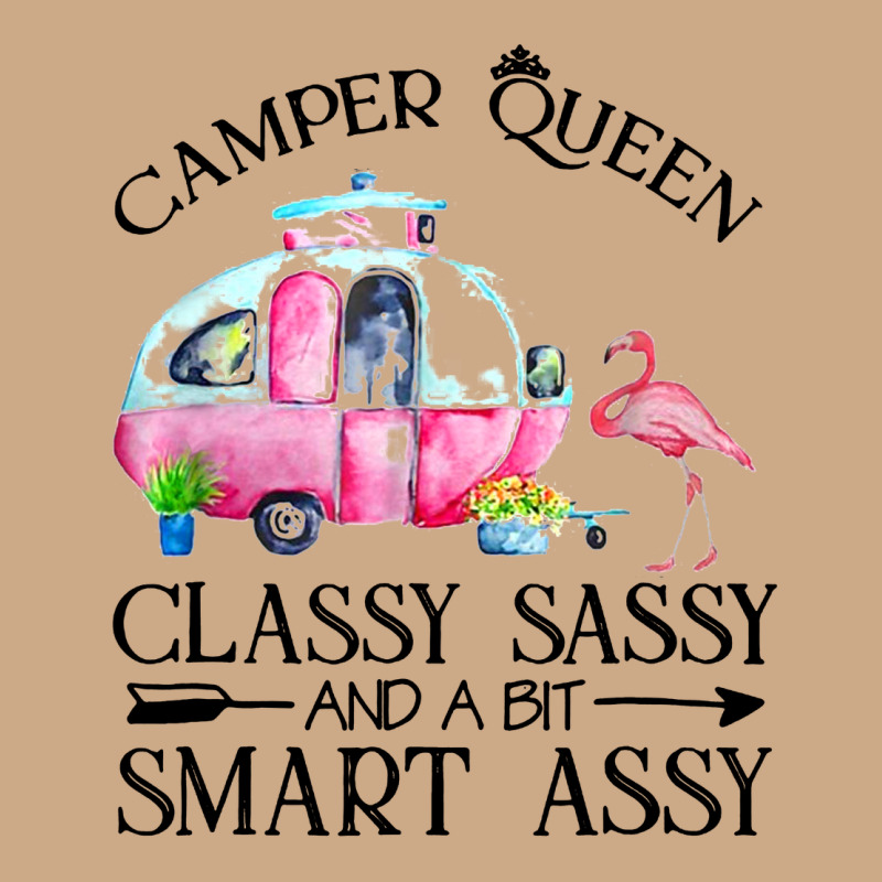 Newcamper Queen Classy Sassy And A Bit Smart Assy Vintage Hoodie by linhVisuals | Teevron