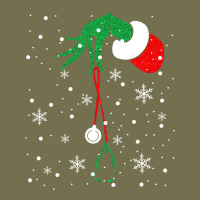 Newchristmas Grinch Hand Holding A Stethoscope Vintage Hoodie | Teevron