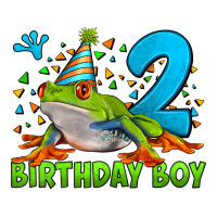Birthday Boy Frog Age 2 Long Sleeve Tee | Teevron