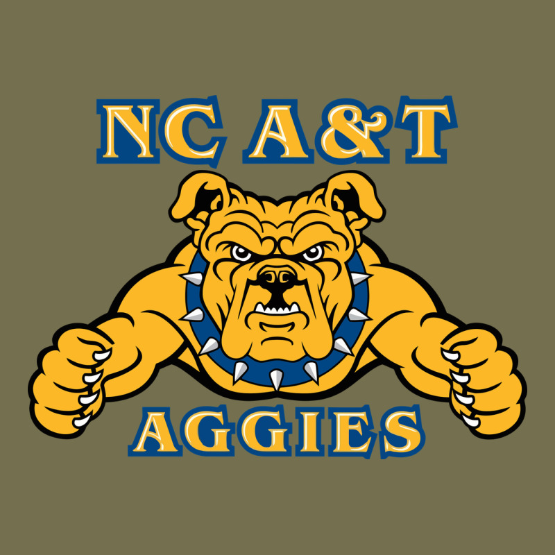North Carolina A&t Aggies Vintage Hoodie by linhVisuals | Teevron