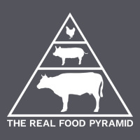The Real Food Pyramid Carnivore Vintage Hoodie | Teevron
