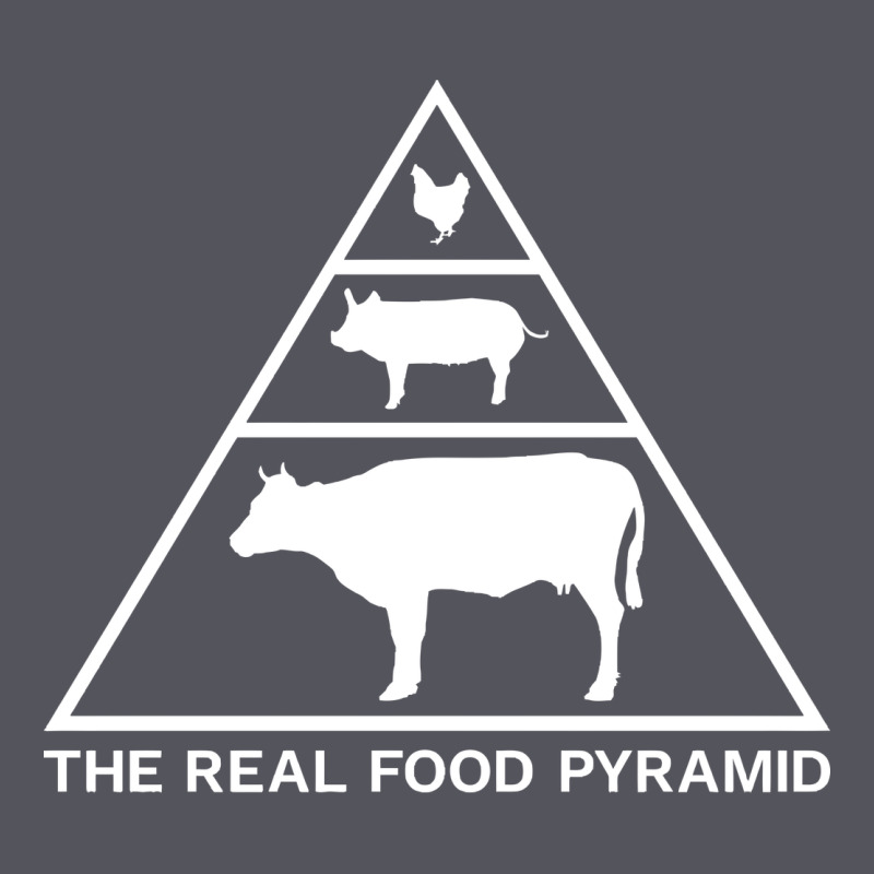 The Real Food Pyramid Carnivore Vintage Hoodie by linhVisuals | Teevron