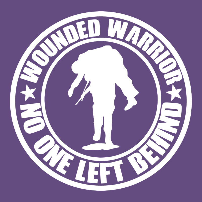 Wounded Warrior No One Left Behind War Veteran Vintage Hoodie by linhVisuals | Teevron