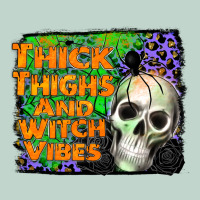 Thick Thighs And Witch Vibes Zipper Hoodie | Teevron