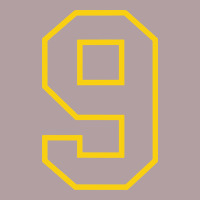 Number #9 Sports Jersey Uniform Vintage Hoodie | Teevron