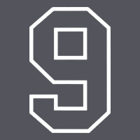 Number #9 Sports Jersey Uniform Vintage Hoodie | Teevron