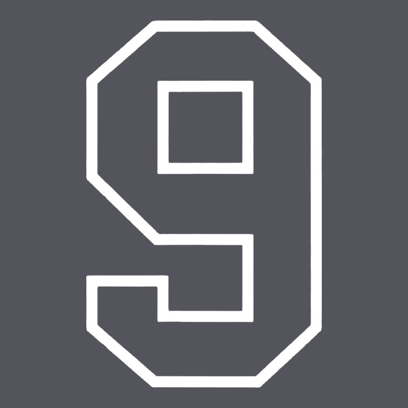 Number #9 Sports Jersey Uniform Vintage Hoodie by linhVisuals | Teevron