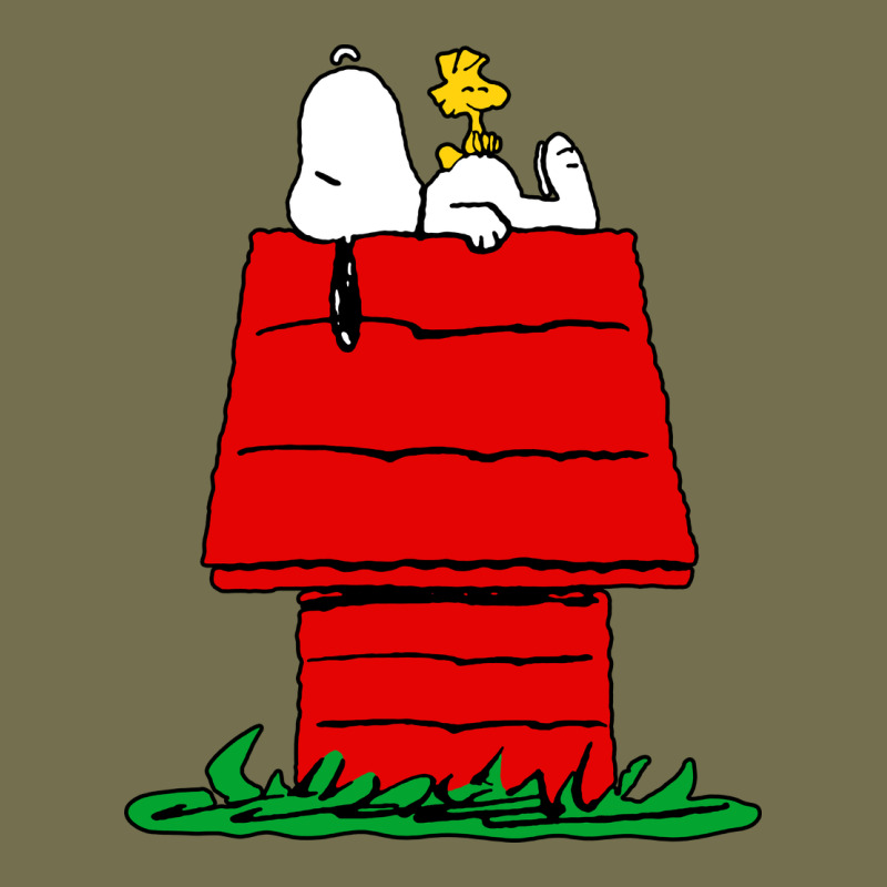 Peanuts The Doghouse Vintage Hoodie by linhVisuals | Teevron