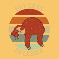Say Less Do Lesser Funny Sloth Vintage Hoodie | Teevron