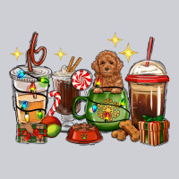 Christmas Coffee Cups With Poodle Heavyweight Sweatshirt | Teevron