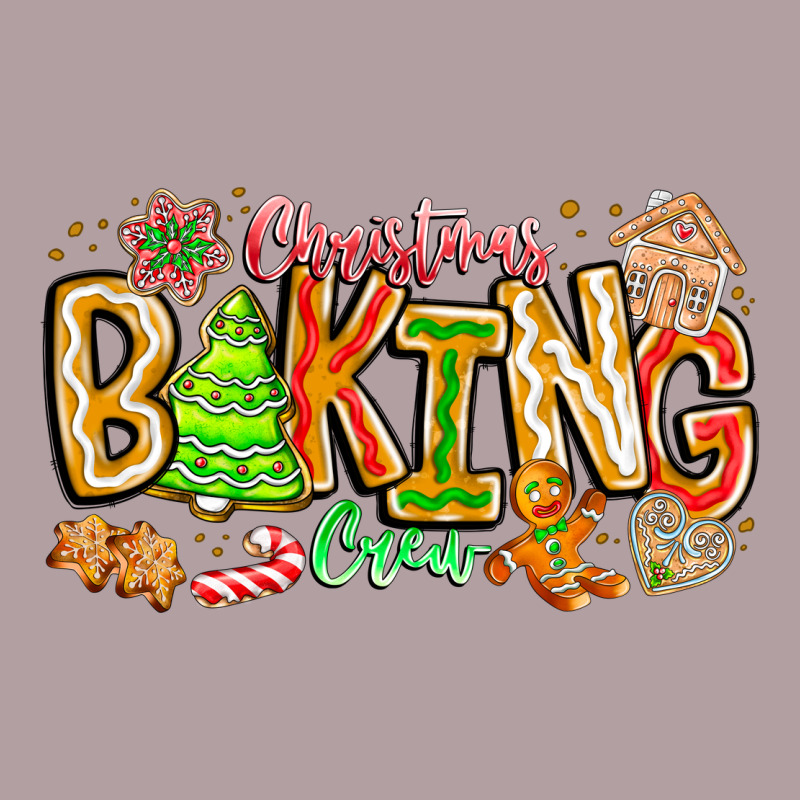 Christmas Baking Crew Vintage Hoodie by CowhideDigitalArt | Teevron