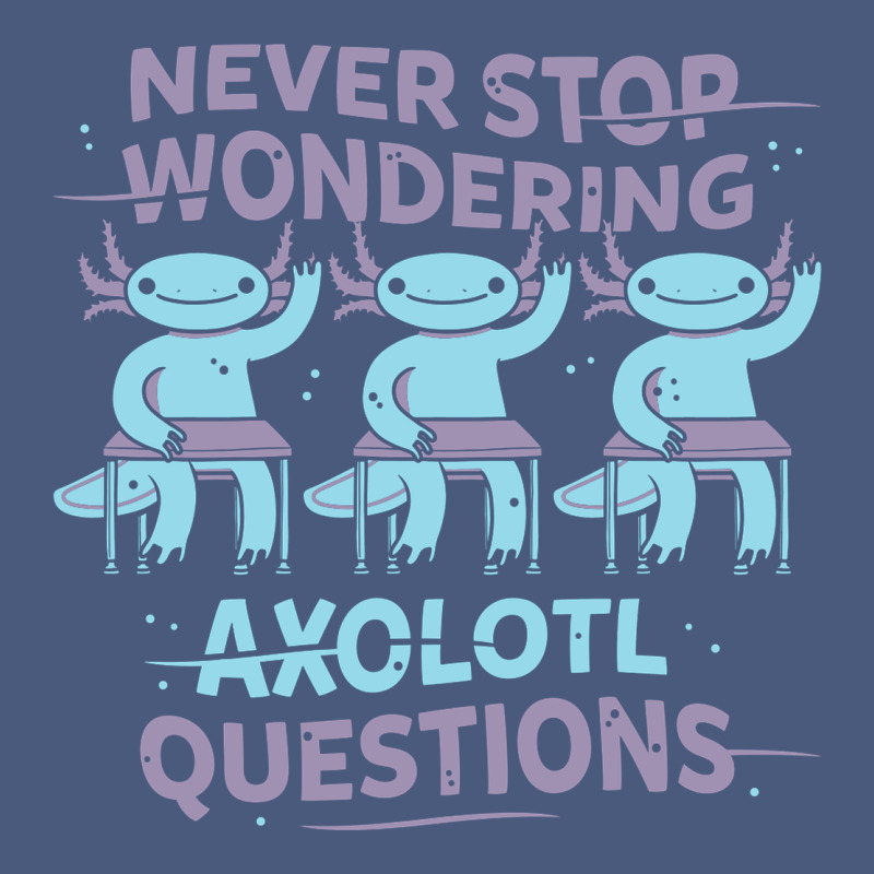 Axolotl Questions Vintage Hoodie by linhVisuals | Teevron