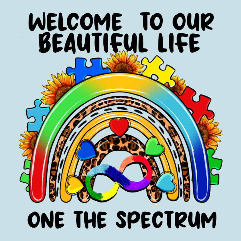 Autism Rainbow Ladies Tee by FaDigitalArtStudio | Teevron