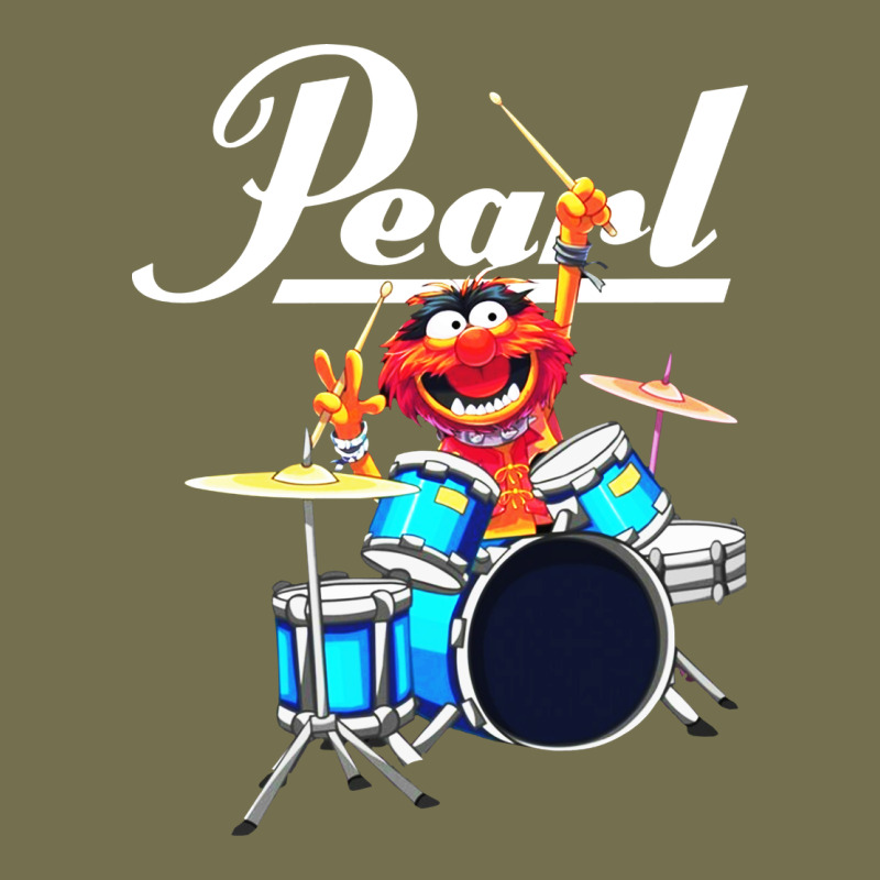 The Muppet Show Animal Playing Pearl Drums Vintage Hoodie by linhVisuals | Teevron