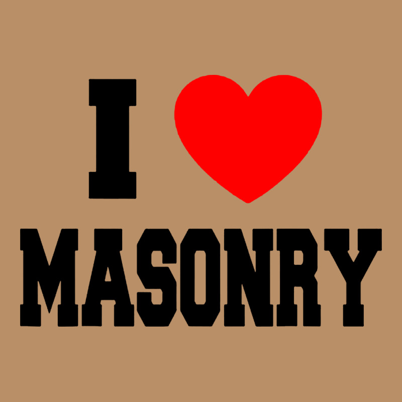 I Love Masonry Vintage Hoodie by linhVisuals | Teevron