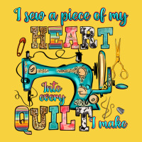 I Sew A Piece Of My Heart Into Every Quilt I Make Premium Sweatshirt | Teevron