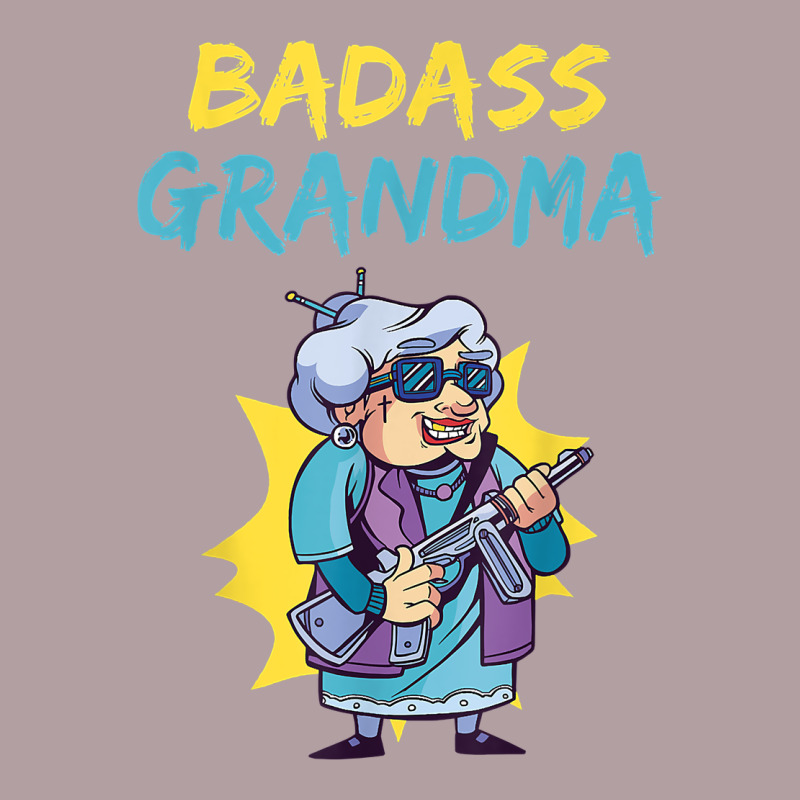Badass Grandma Family Mother Grandma T Shirt Vintage Hoodie by linhVisuals | Teevron